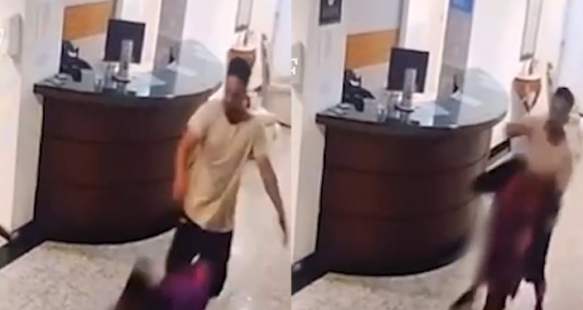 VÍDEO: Recepcionista é espancada até desmaiar após recusar beijo de hóspede em hotel de Curitiba