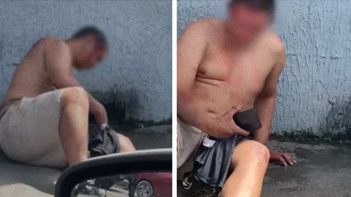 VÍDEO: Suspeito de assalto a drogaria é espancado por moradores no Canaranas, zona Norte de Manaus